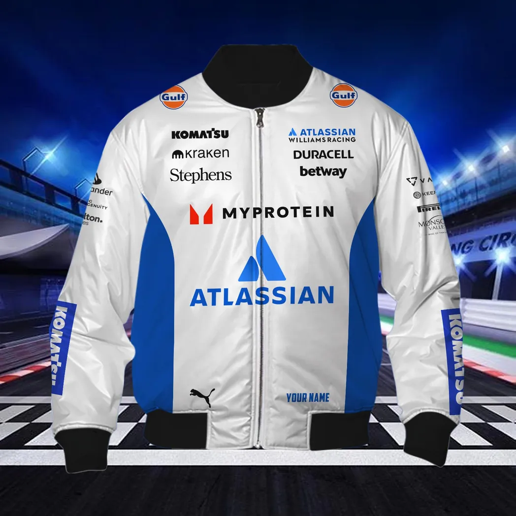 Grand Prix Team Car Bomber Jacket, Bomber Jacket Supporters Wear CAR418