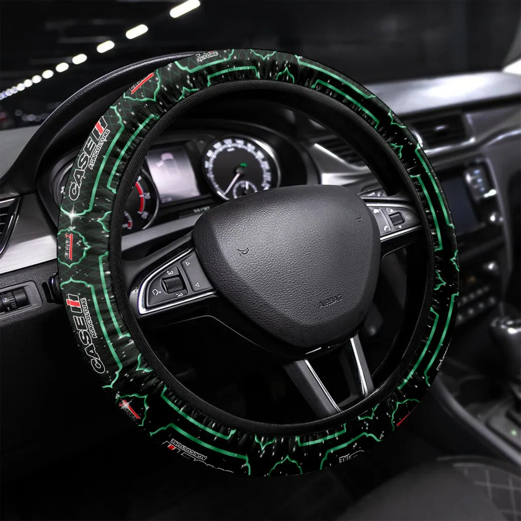 Heavy Farm Steering Wheel Cover 3D Print, Everyday Car Enthusiast Cover CAR145 - Green