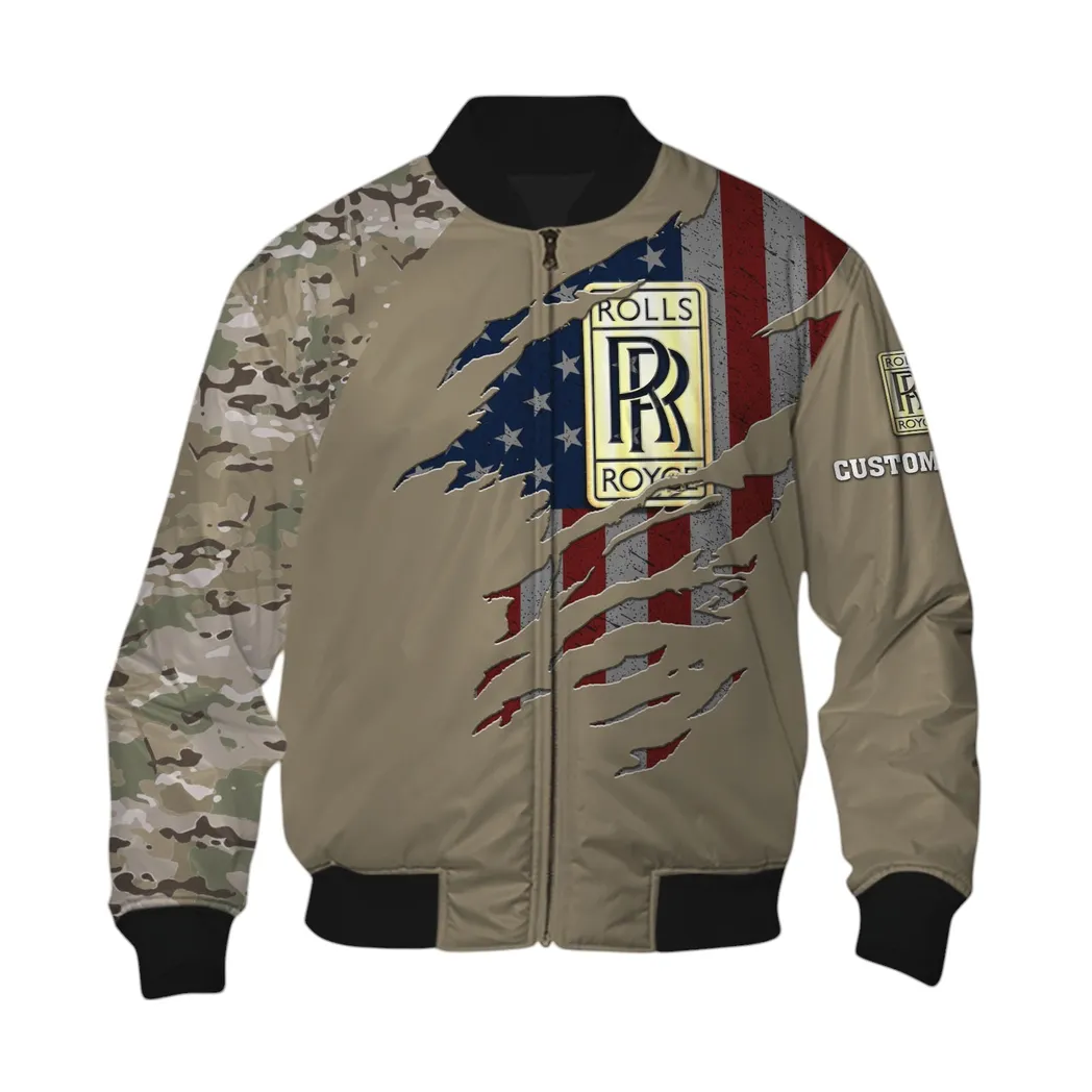 High-End Coupe Bomber Jacket, Sports Bomber Jacket Custom CAR460