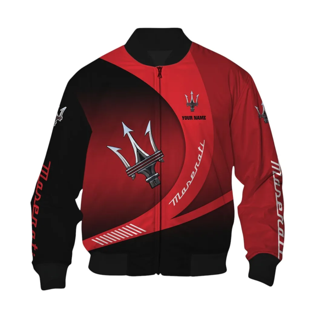 High-Performance Vehicle Bomber Jacket, Bomber Jacket Everyday Fans CAR740