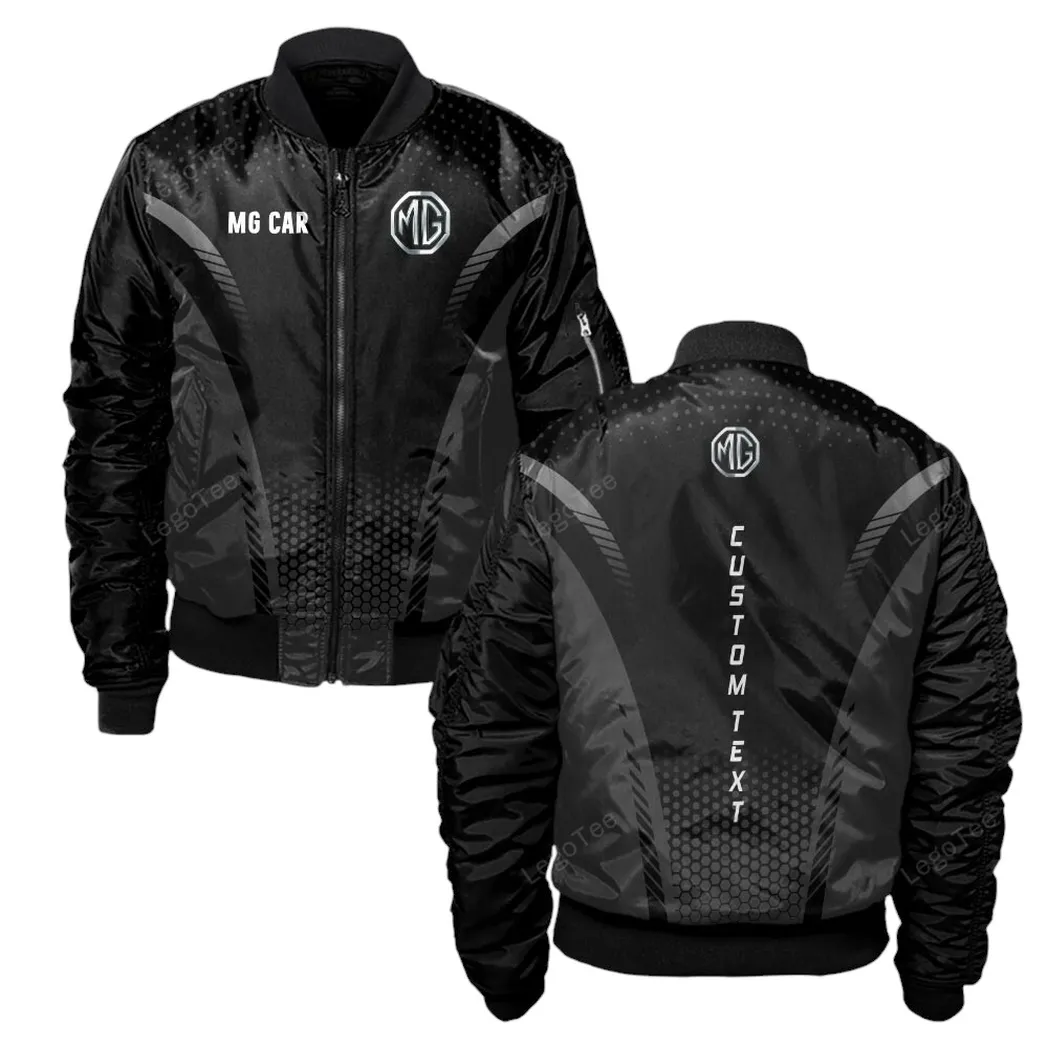 Historic Automobile Bomber Jacket, Bomber Jacket Sports Lovers CAR108