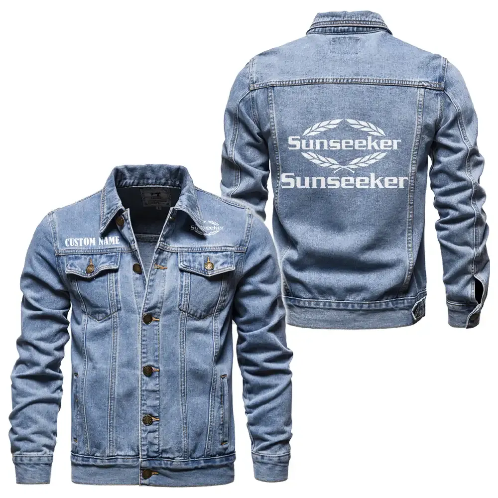 Horizon Vessel Denim Jacket, All-Season Denim for Riders CAR190 - Light Blue