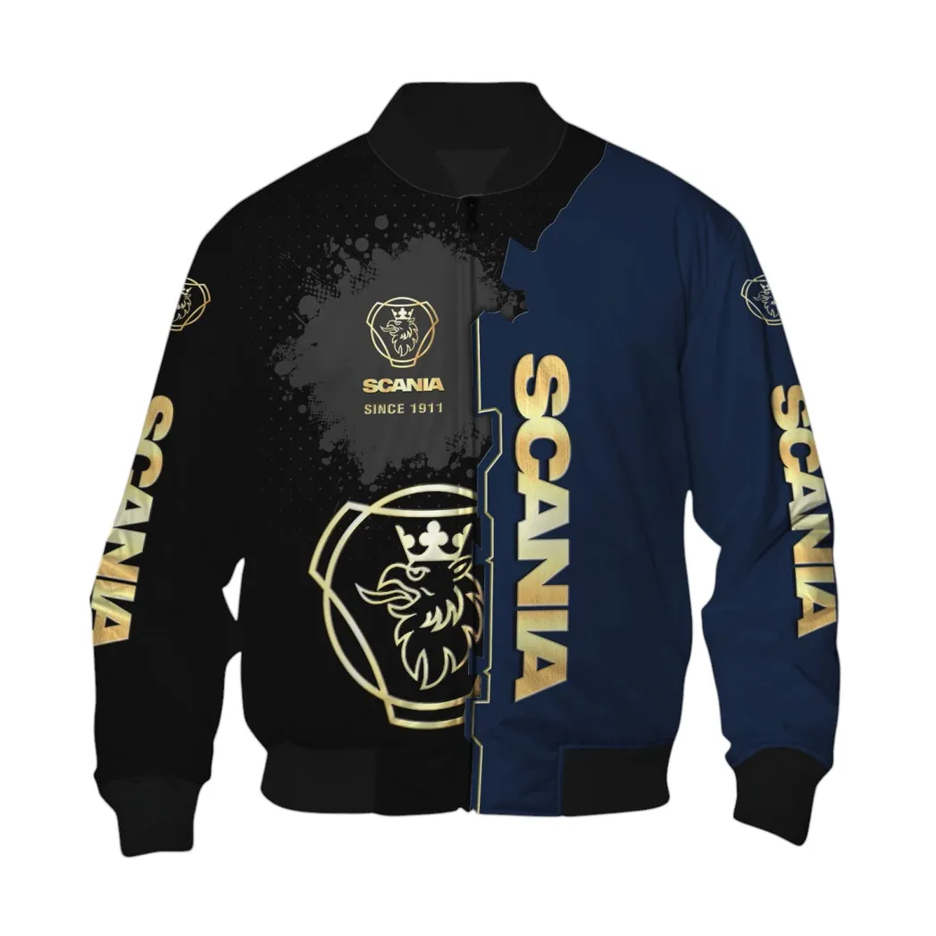 Industrial Vehicle Bomber Jacket, Bomber Jacket Supporters Wear CAR440