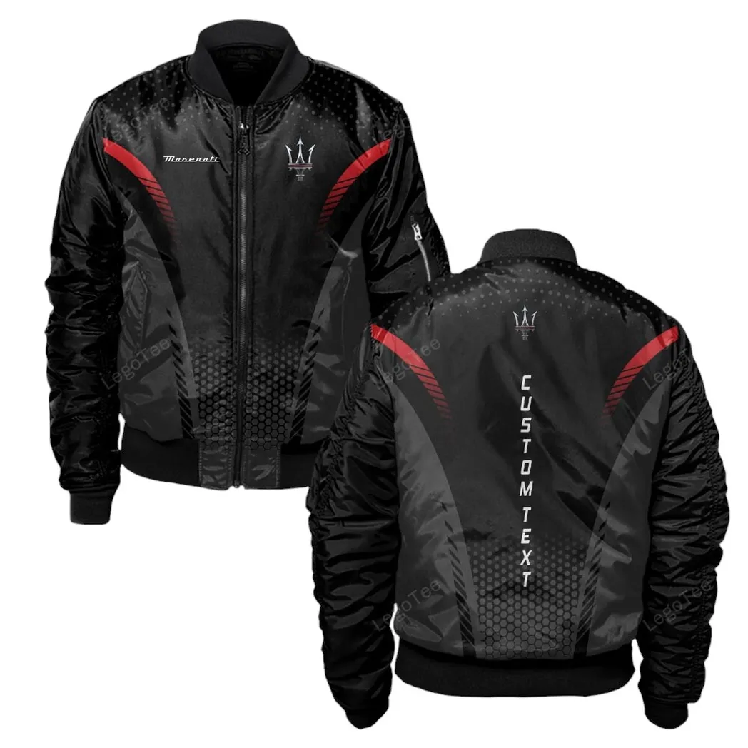 Italian Sports Car Bomber Jacket, Comfortable Bomber Jacket Fans CAR108