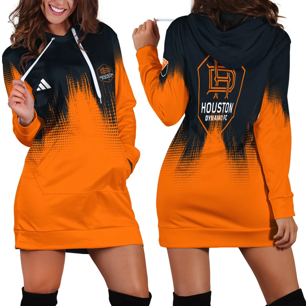 Kick Beat Hoodie Dress, True Supporter Hoodie Dress HVN1312HD
