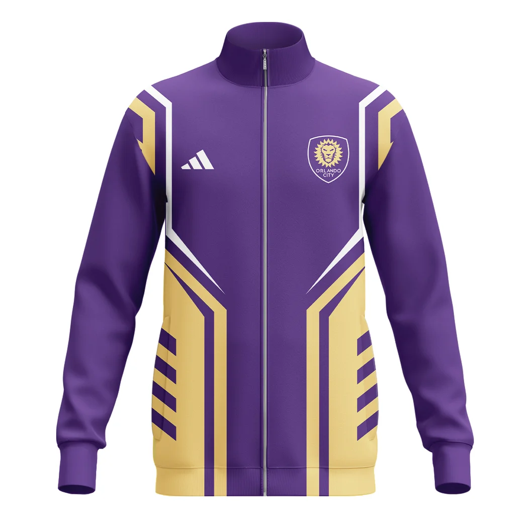 Kick Rhythm Stand Collar Jacket, Durable Style Jacket for Supporters HVN1310OC - Image 2