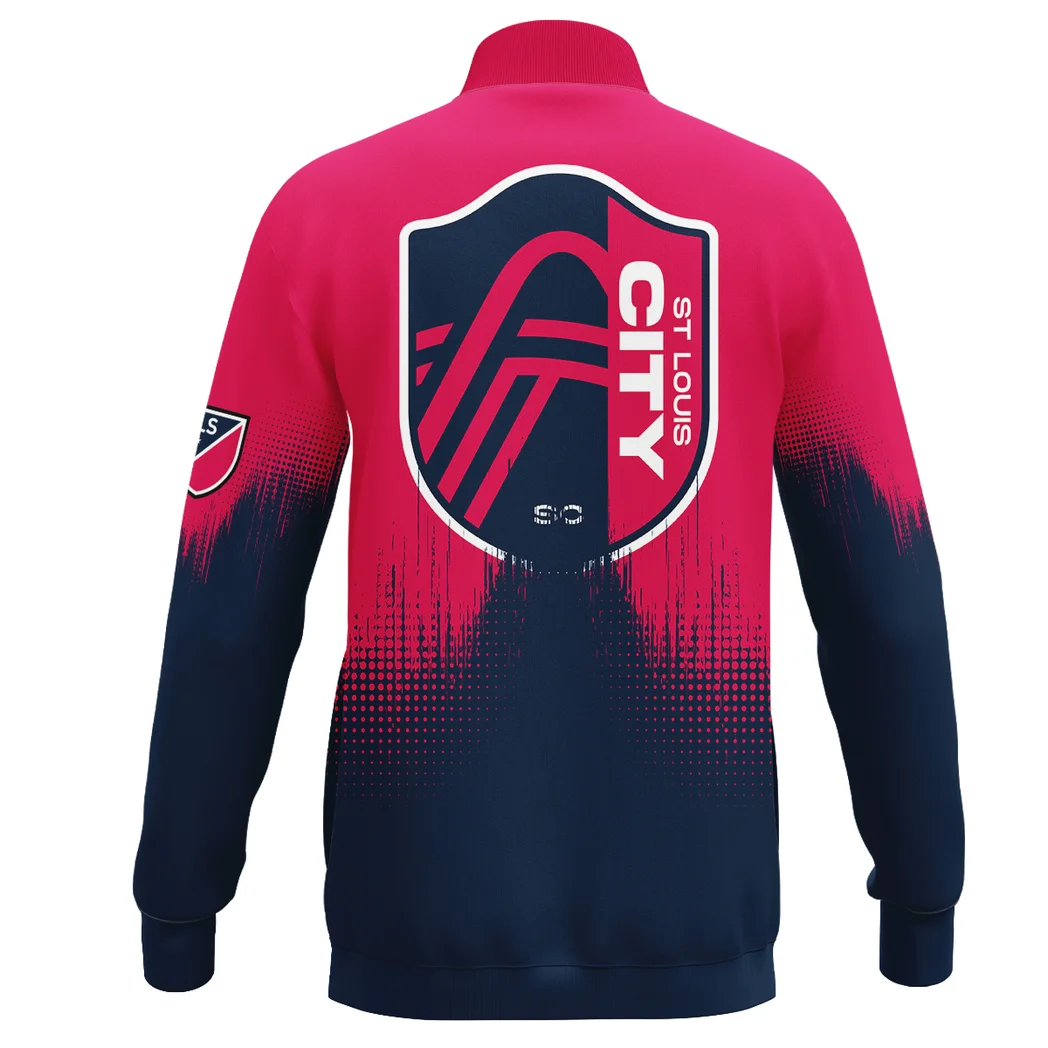 Legacy of Support Stand Collar Jacket, Athletic Stretch Fan Comfort Jacket HVN1312SL - Image 3