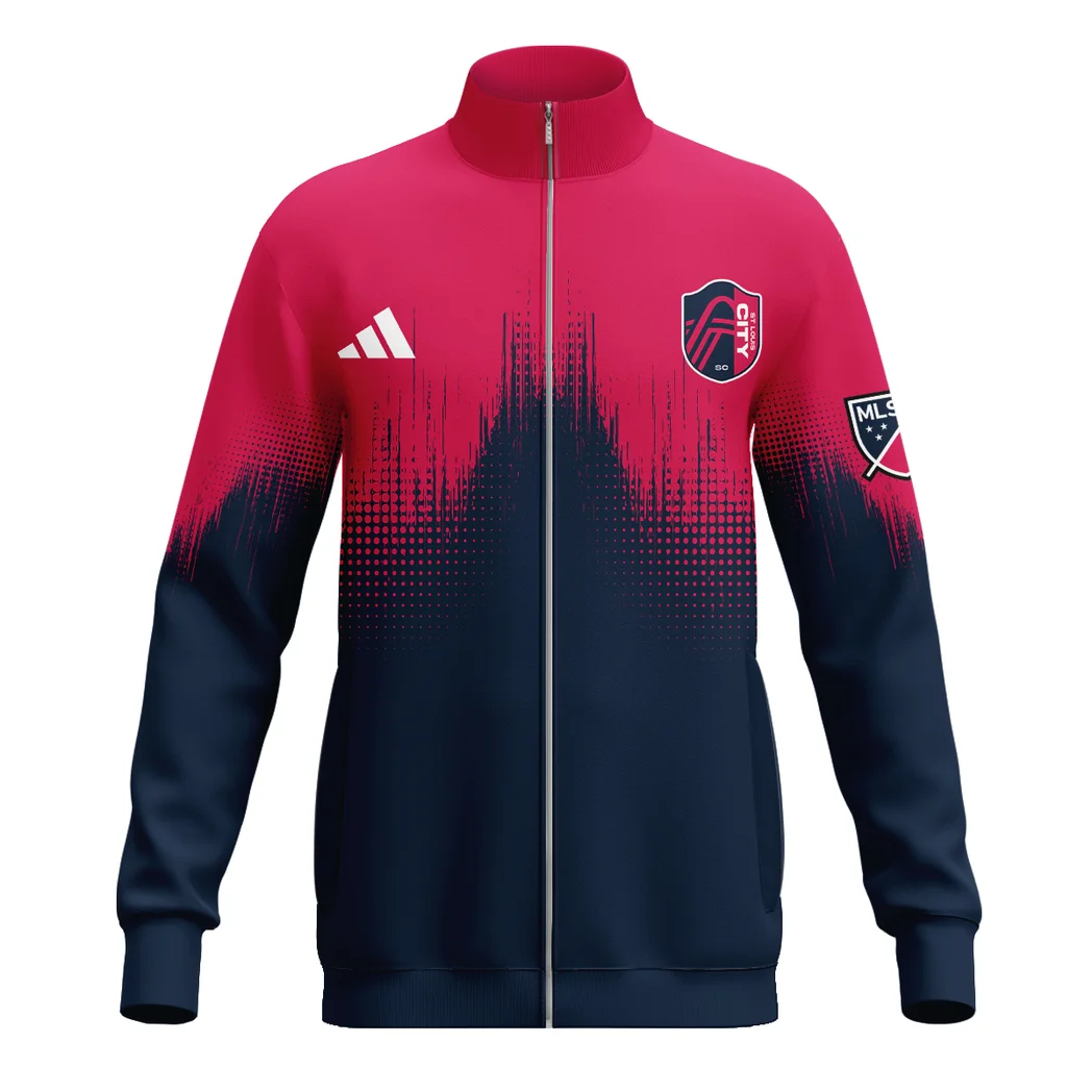 Legacy of Support Stand Collar Jacket, Athletic Stretch Fan Comfort Jacket HVN1312SL - Image 2