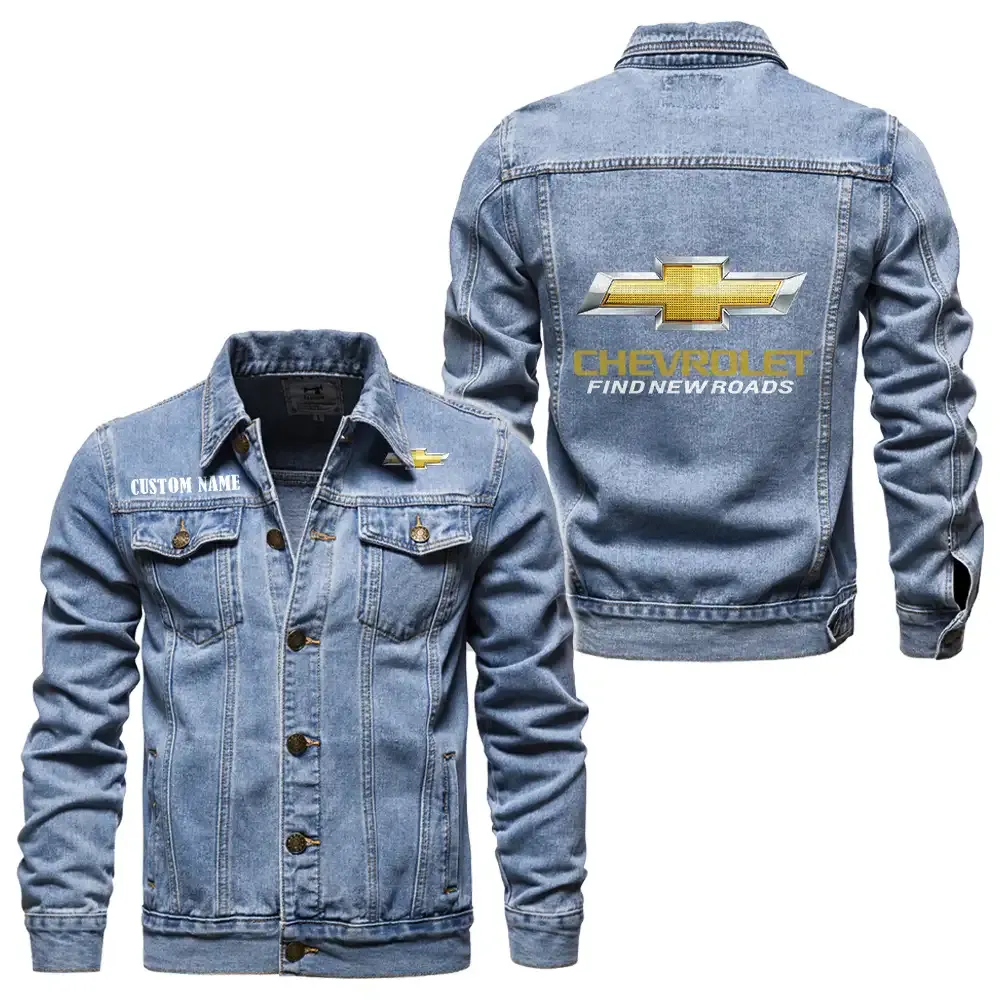 Lifestyle Gear Denim Jacket, Road Life Denim Ready CAR190 - Light Blue