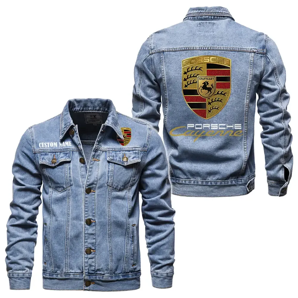 Lifestyle Motion Denim Jacket, Street Spirit Denim Jacket CAR190 - Light Blue