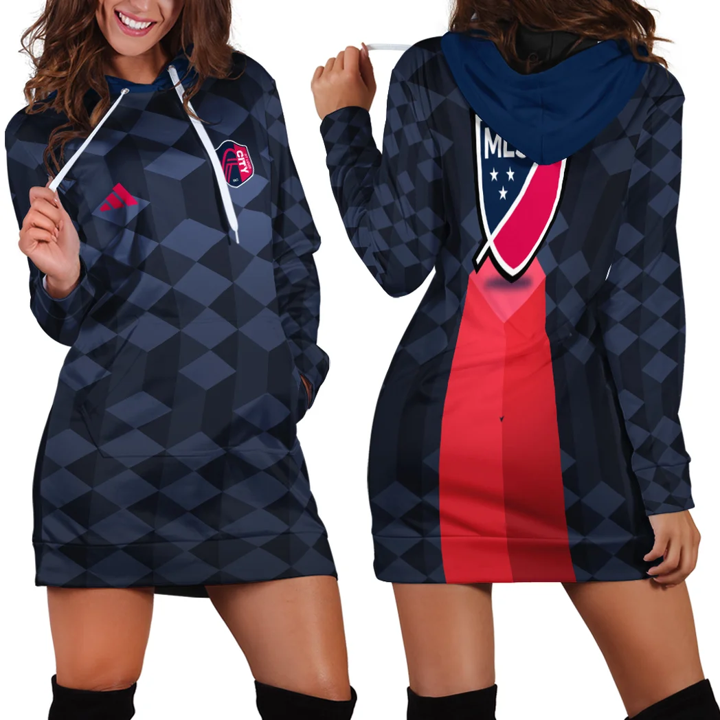Loyal Spirit Eternal Hoodie Dress, Tailgate Hoodie Dress Women HVN1311SL