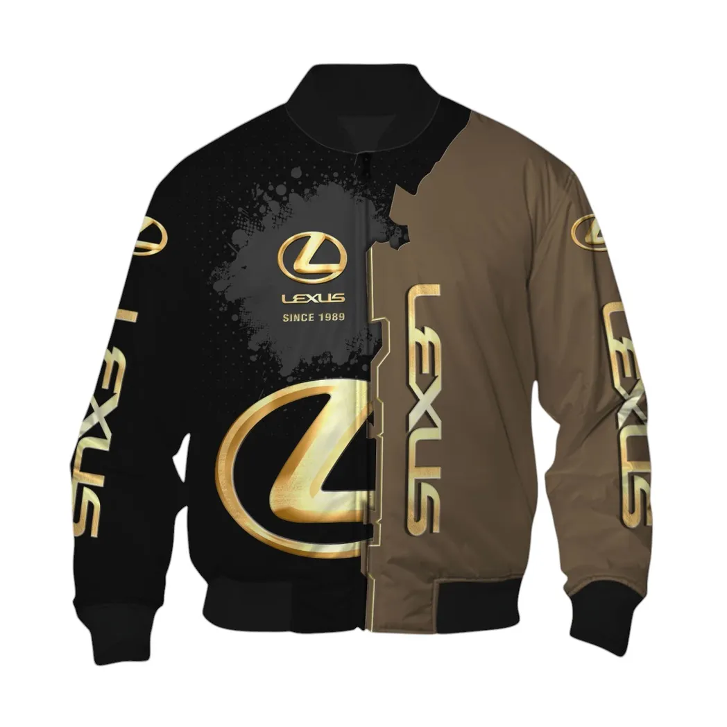 Luxury Car Bomber Jacket, Bomber Jacket Cold Weather CAR440