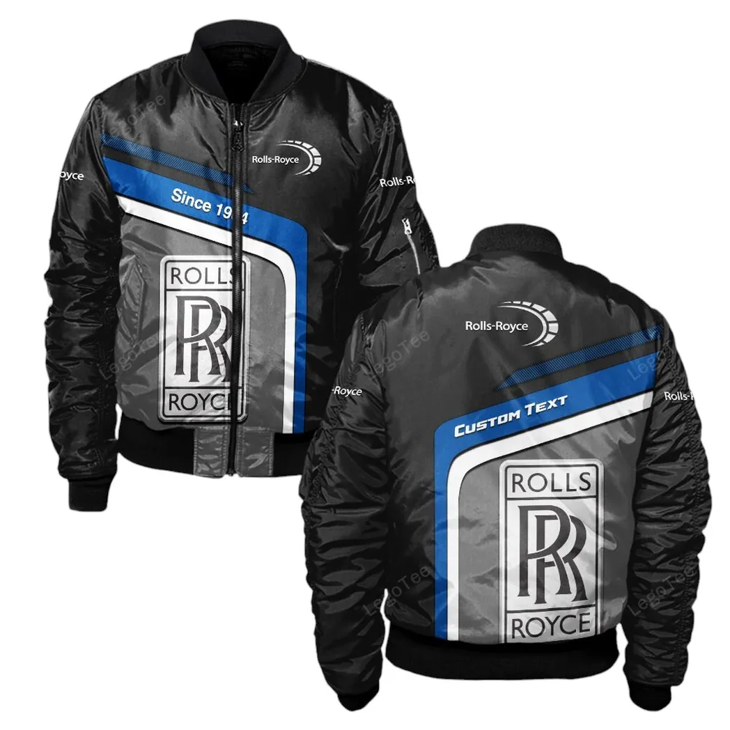Luxury Performance Auto Bomber Jacket, Sports Fan Bomber Jacket CAR111