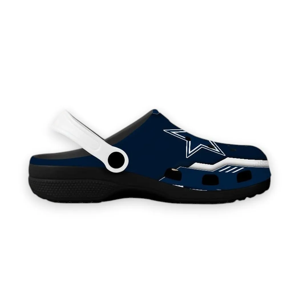 Match Day Stars Clogs, All-Season Fan Clogs NFL201 - Black - Image 2