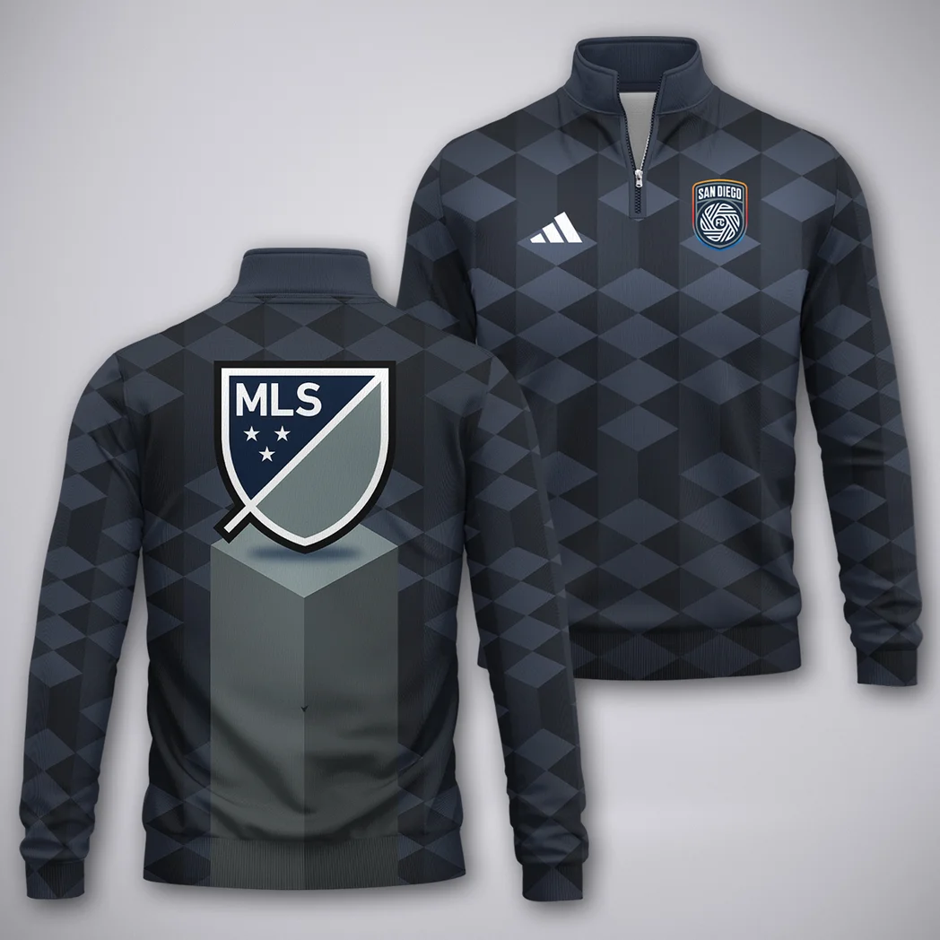 Match Pulse Quarter-Zip Sweatshirt, Sport Fan Quarter-Zip Style HVN1311SD