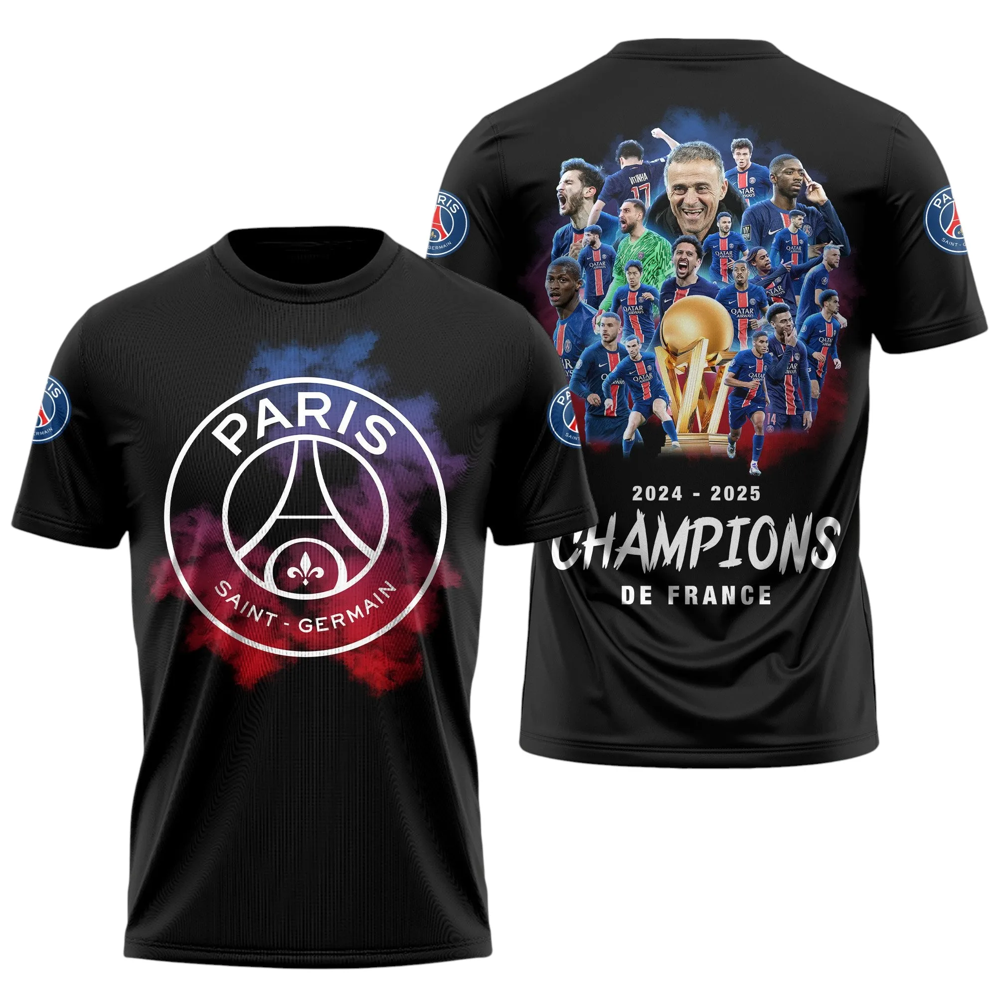 Matchday Vibes T-Shirt, Sporty Lifestyle Shirt PSG940
