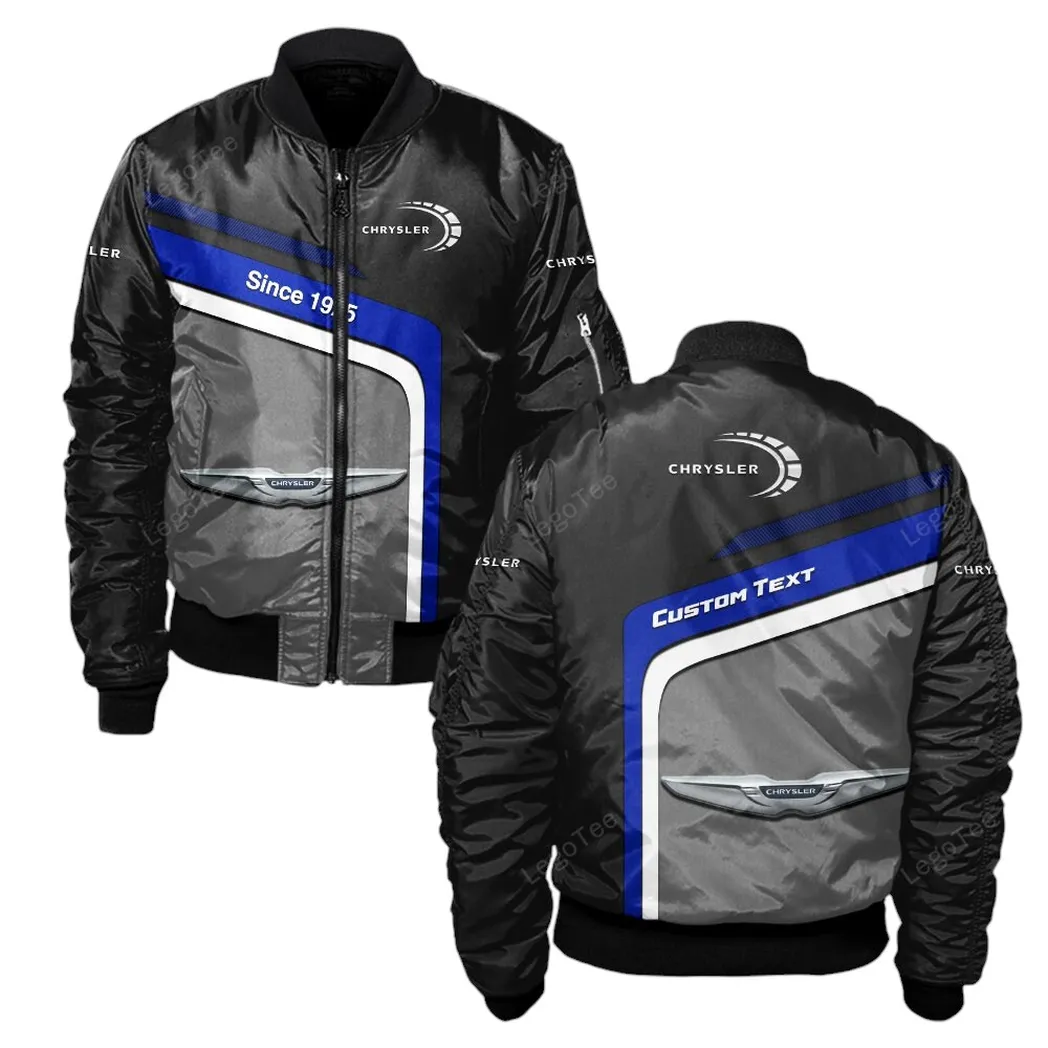 Minivan Bomber Jacket, Custom Bomber Jacket Fans CAR111