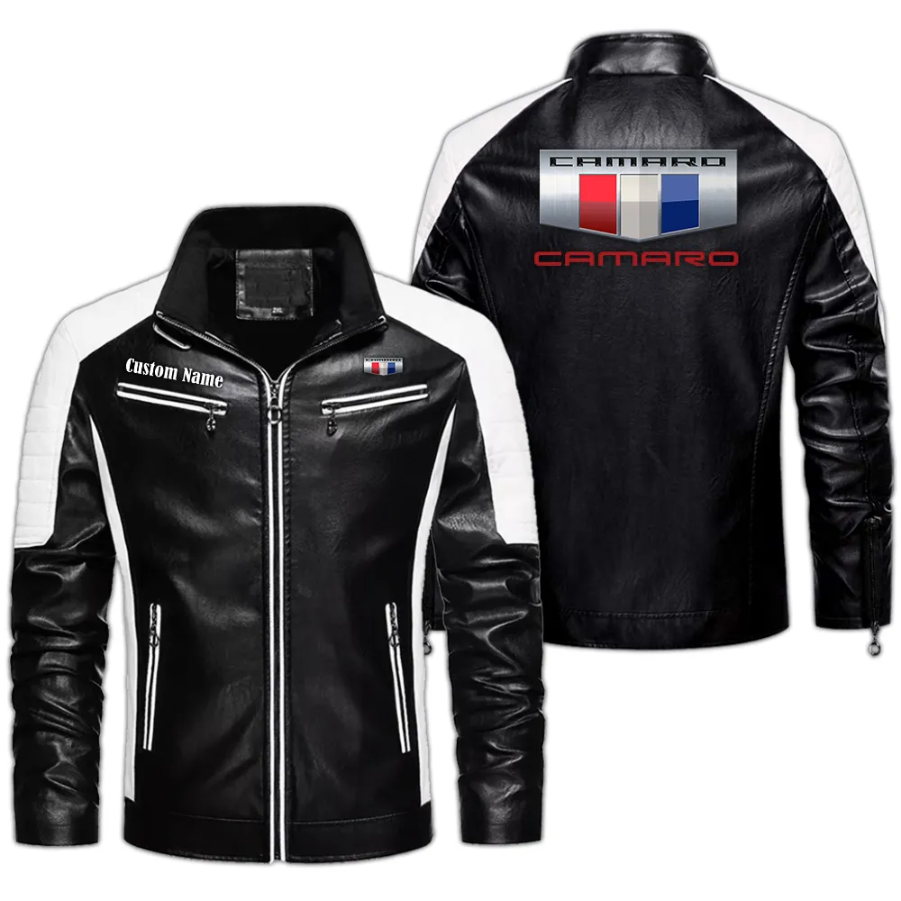 Modern Crossover Men's Pu Leather Jacket, Rider Comfort Leather Strength CAR040 - Black