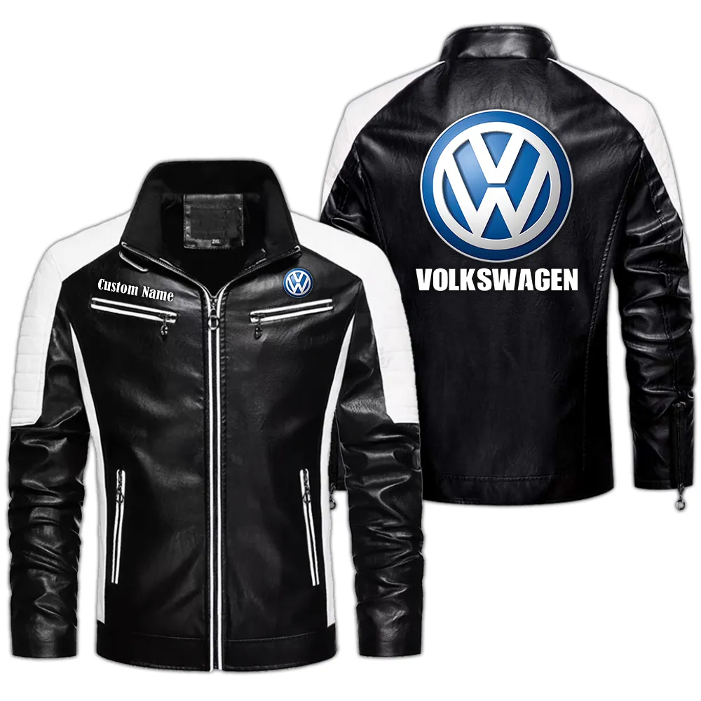 Modern Gear Men's Pu Leather Jacket, Rider Comfort Leather Strength CAR040 - Black