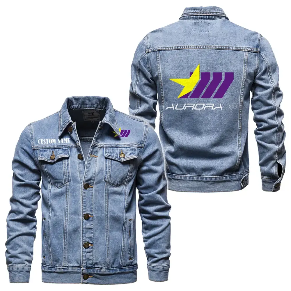 Motion Spirit Denim Jacket, Street Spirit Denim Jacket CAR190 - Light Blue