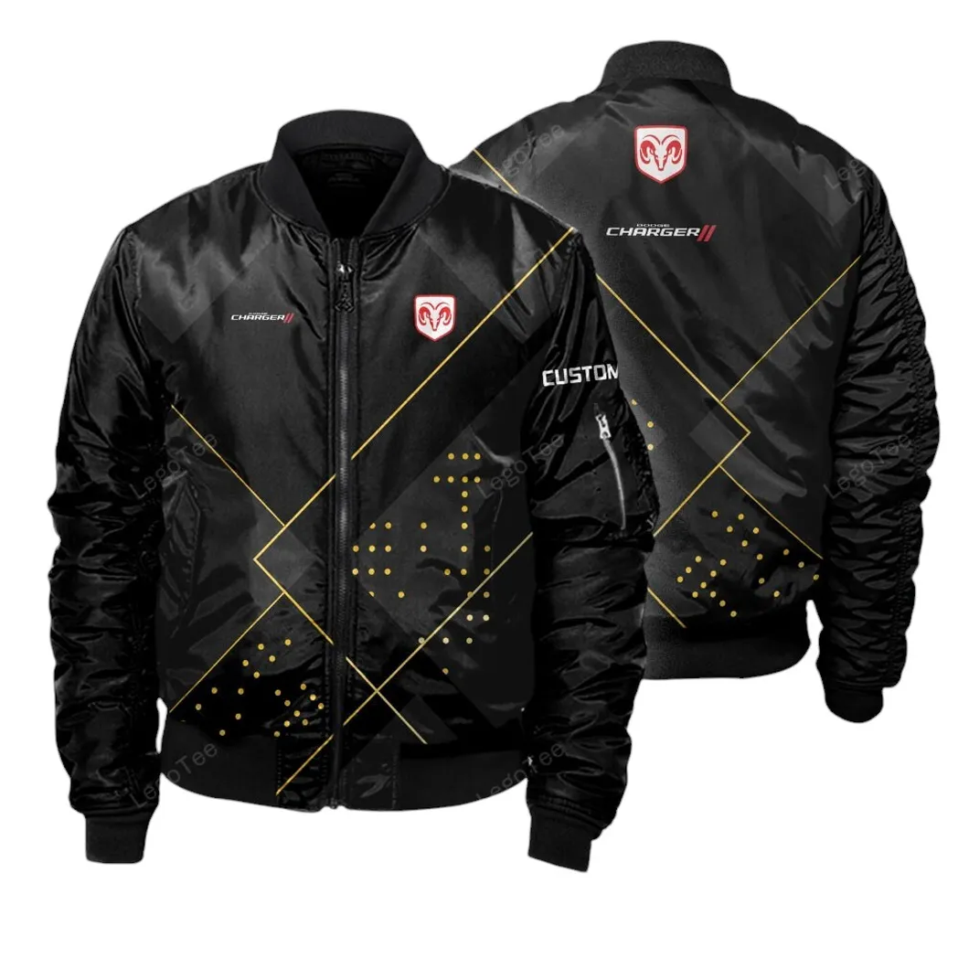 Muscle Sedan Bomber Jacket, Bomber Jacket Fan Essential CAR114