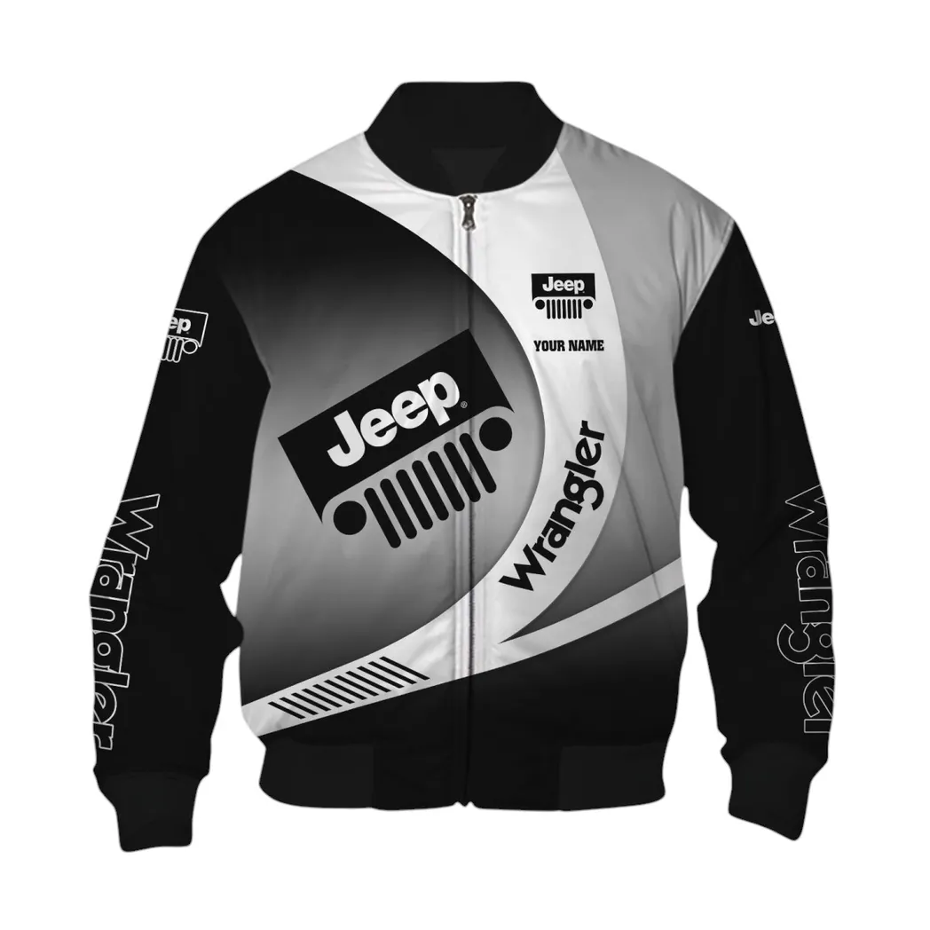 Open-Top Off-Roader Bomber Jacket, Personalized Bomber Jacket Fans CAR740