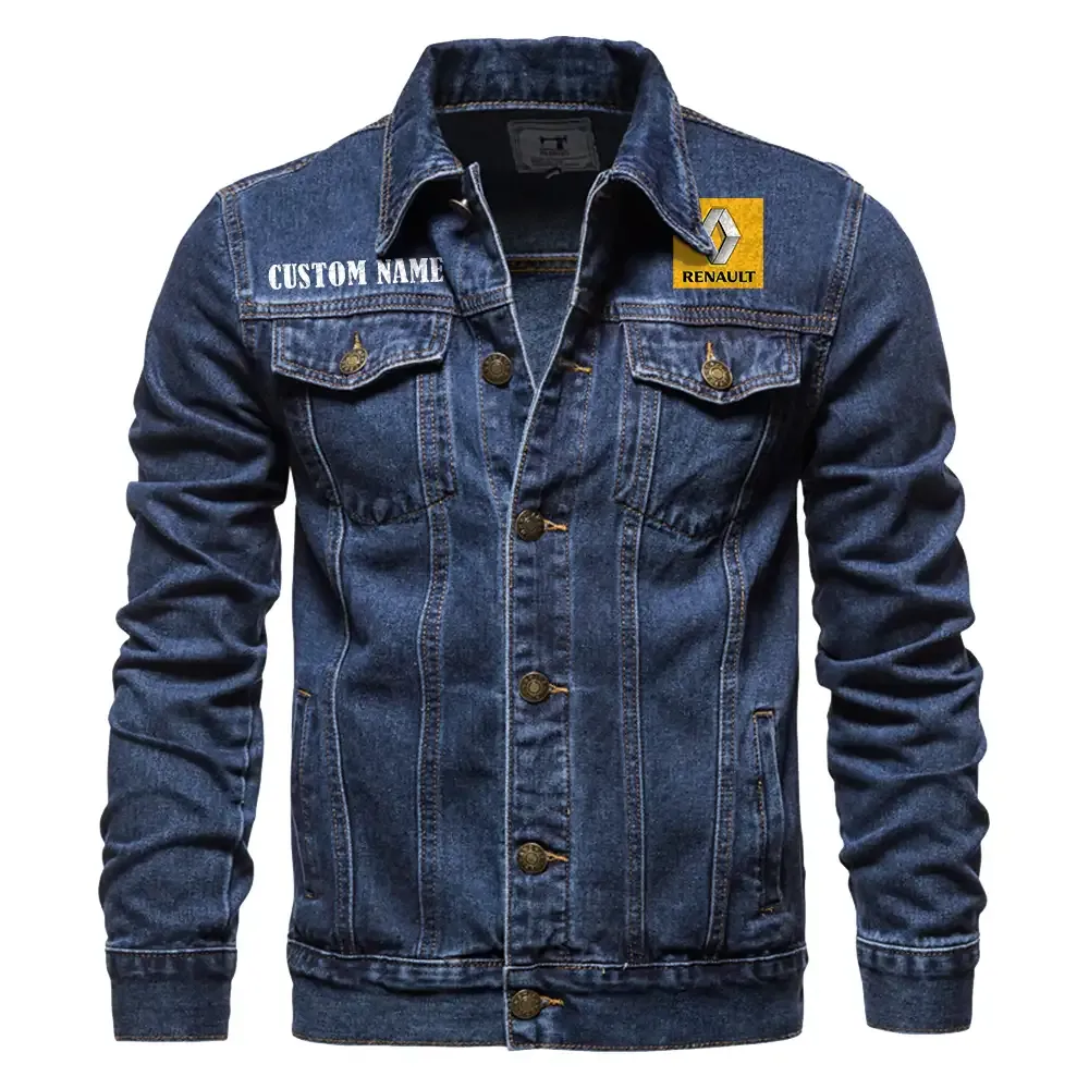 Passenger Vehicle Denim Jacket, Denim Strength for Drivers CAR190 - Dark Blue
