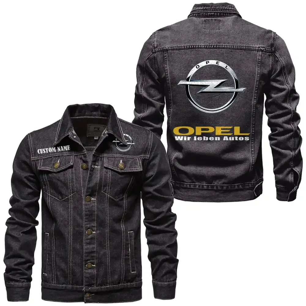 Passenger Vehicle Denim Jacket, Streetwear Denim with Attitude CAR190 - Black