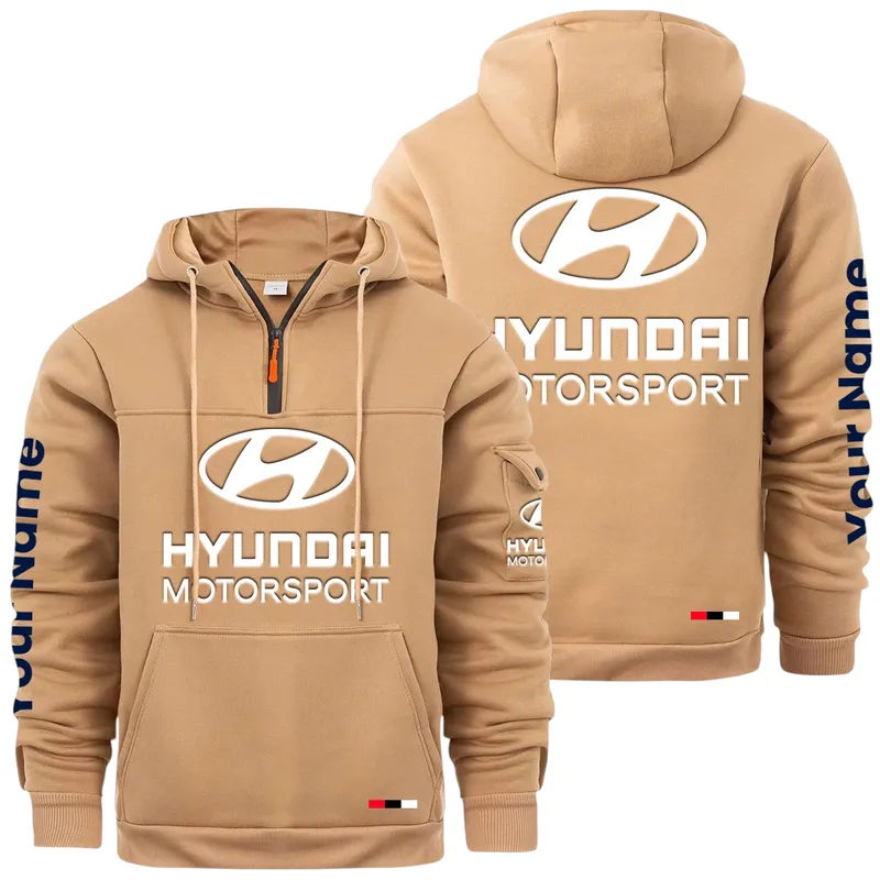 Passenger Vehicle Large Pocket Hoodie, Road-Ready Large Pocket Hoodie CAR514 - Khaki