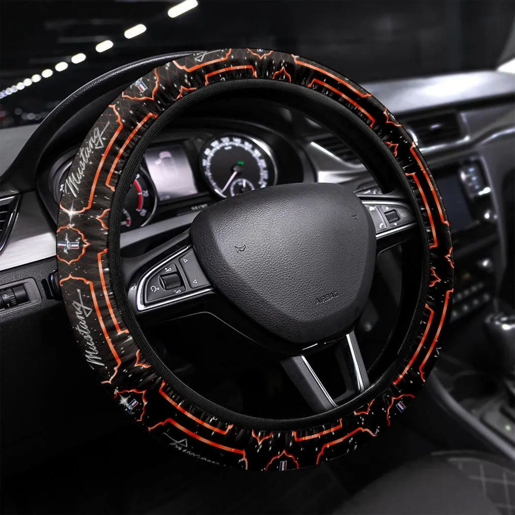 Performance Coupe Steering Wheel Cover 3D Print, Everyday Car Enthusiast Cover CAR550 - Orange