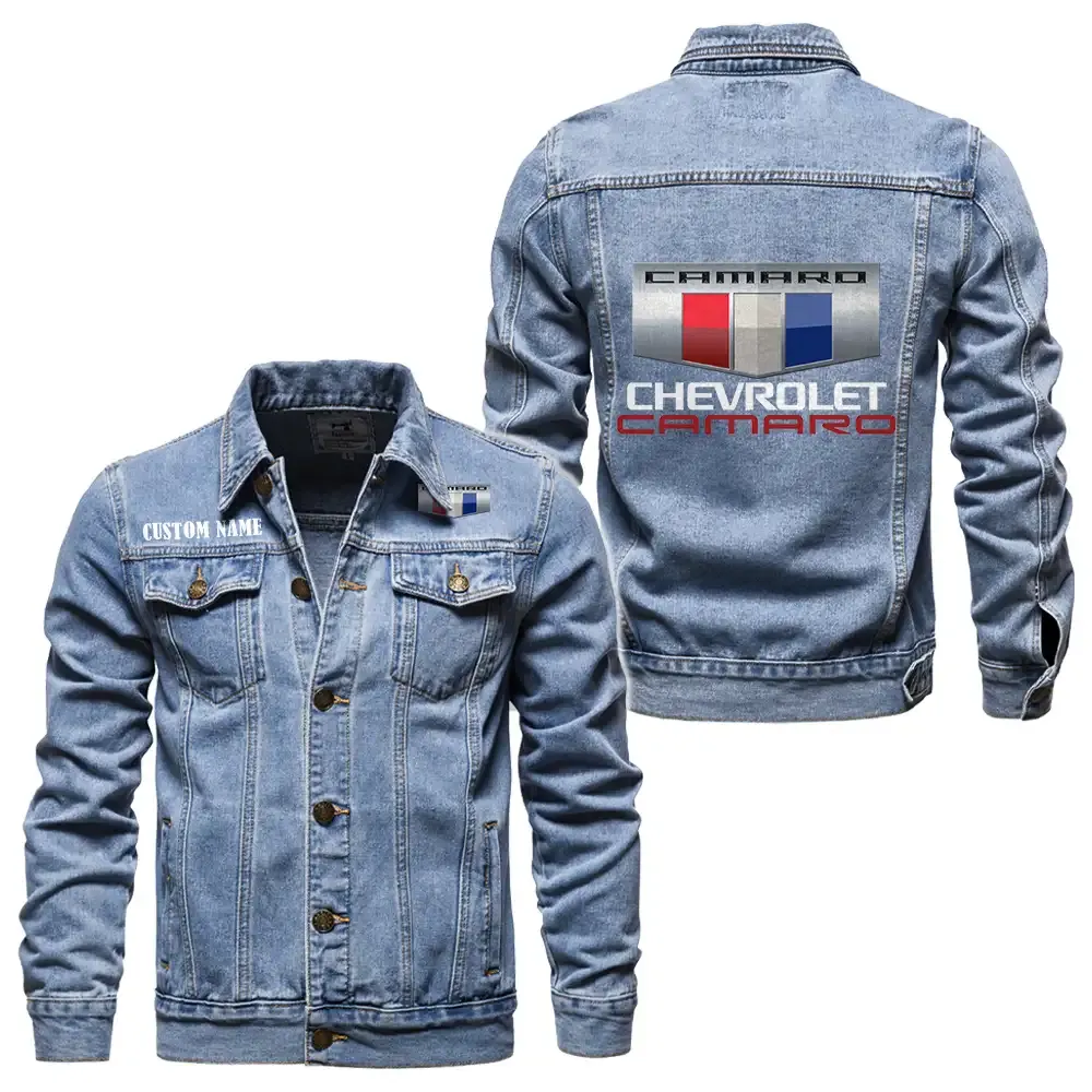 Performance Ride Denim Jacket, Bold Denim for Riders CAR190 - Light Blue
