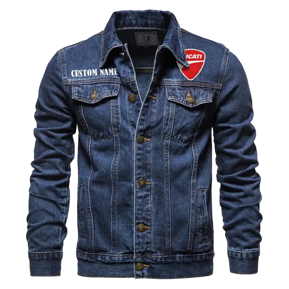 Performance Two-Wheeler Denim Jacket, Denim Spirit for Drivers CAR190 - Dark Blue