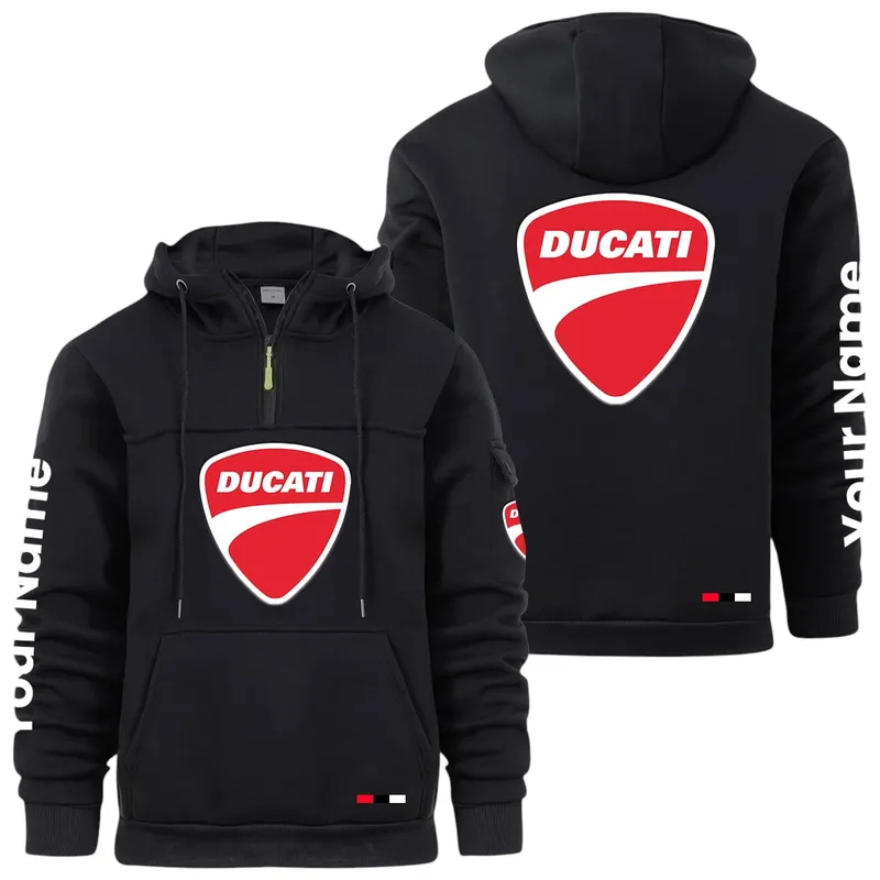 Performance Two-Wheeler Large Pocket Hoodie, Garage Life Comfort Hoodie CAR514 - Black