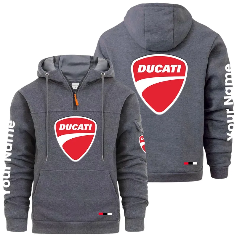 Performance Two-Wheeler Large Pocket Hoodie, Garage Life Comfort Hoodie CAR514 - Dark Gray