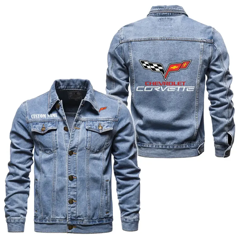 Performance Vehicle Denim Jacket, Denim Spirit for Drivers CAR190 - Light Blue
