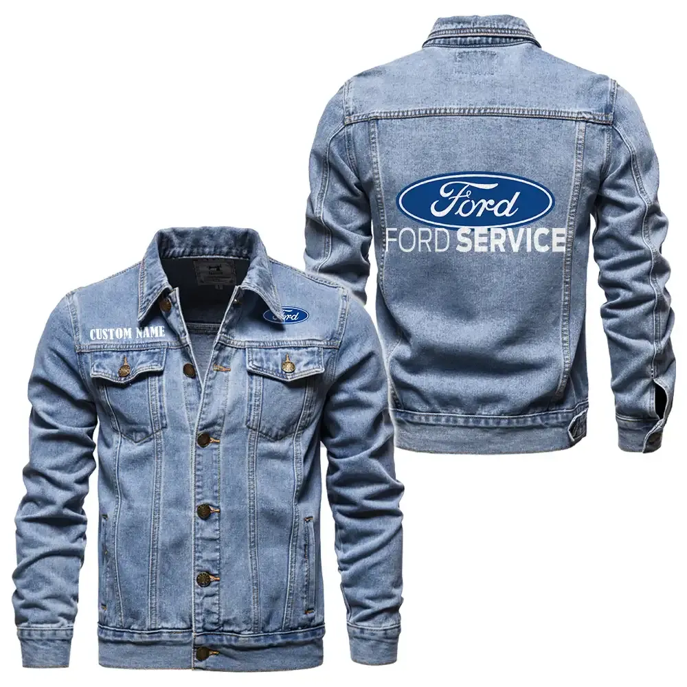 Pickup Legend Denim Jacket, Rugged Jacket Garage Comfort CAR190 - Light Blue