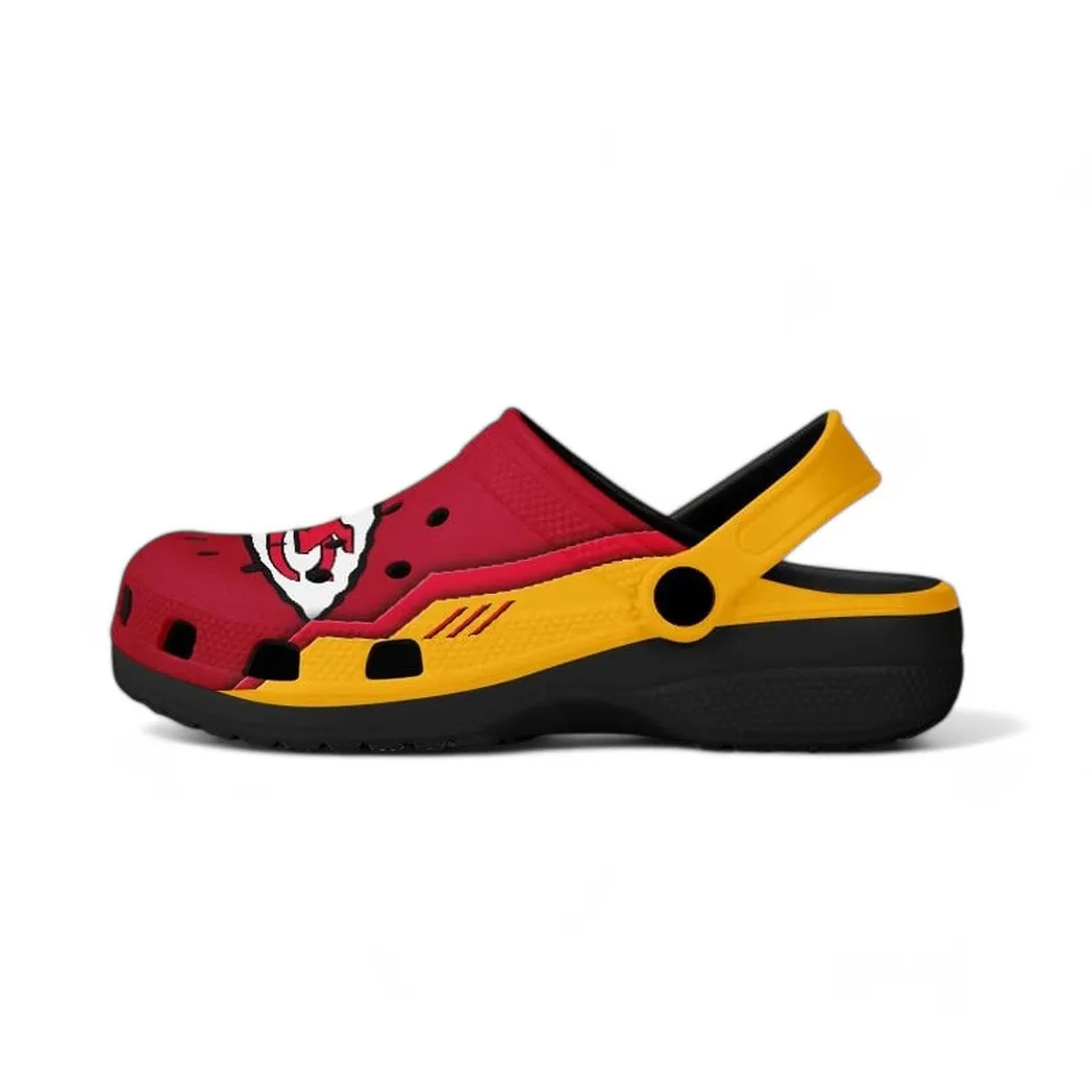 Plains Pride Clogs, Casual Supporter Clogs NFL201 - Black - Image 3
