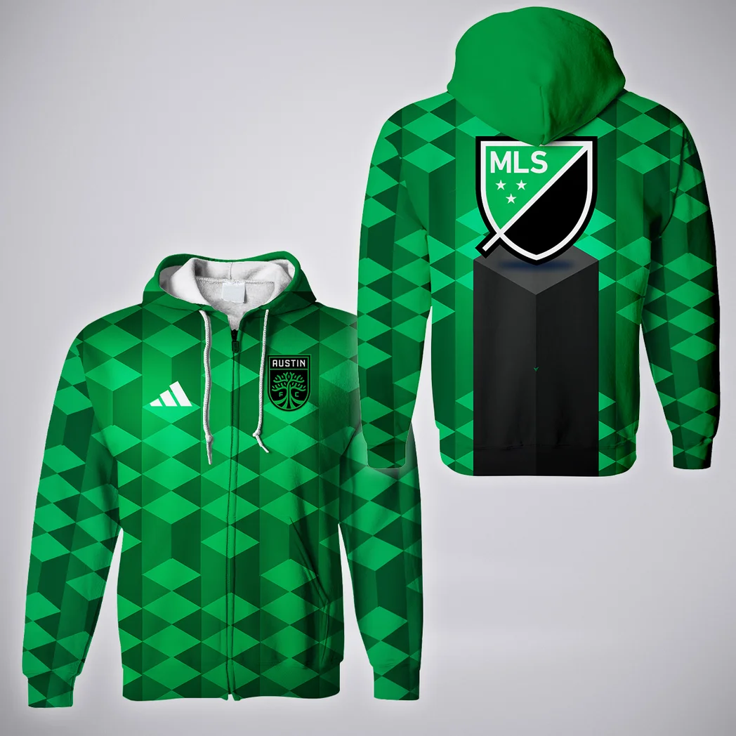 Play Core Zipper Hoodie, True Supporter Full-Zip Hoodie HVN1311AF