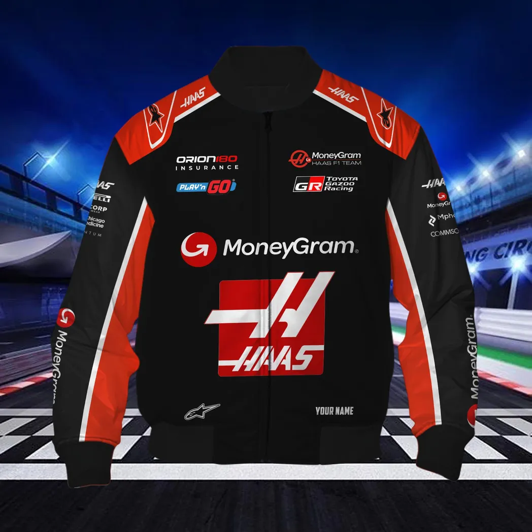 Precision Racing Machine Bomber Jacket, Bomber Jacket Game Day CAR418