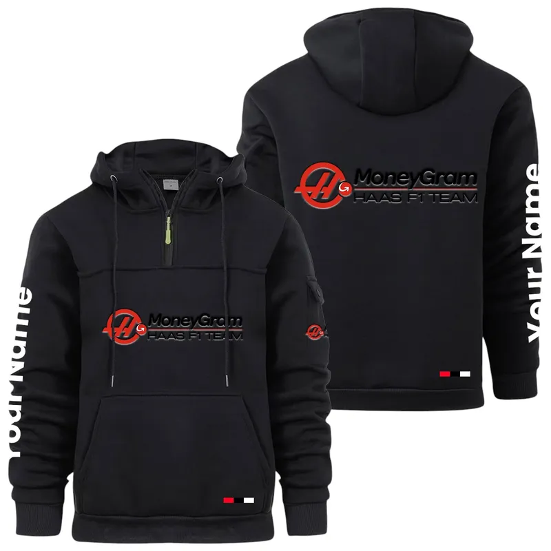 Racing Auto Large Pocket Hoodie, Car Enthusiast Everyday Hoodie CAR514 - Black