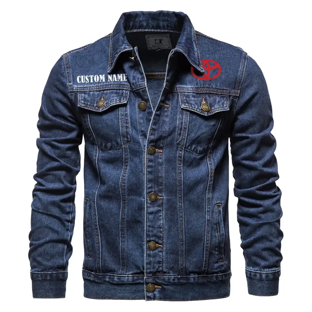 Racing Spirit Denim Jacket, Road Life Denim Ready CAR190 - Dark Blue
