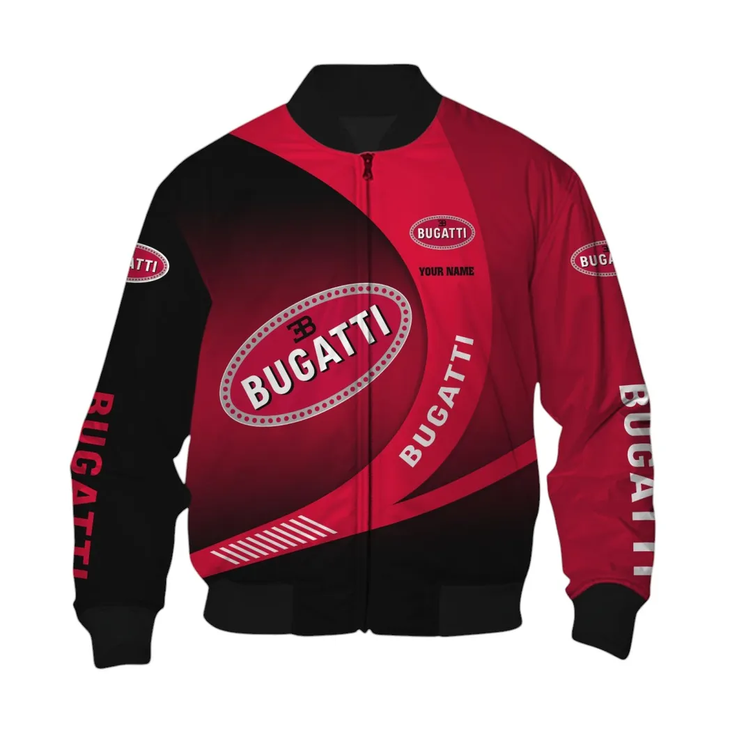 Record-Breaking Auto Bomber Jacket, Sports Fan Bomber Jacket CAR740