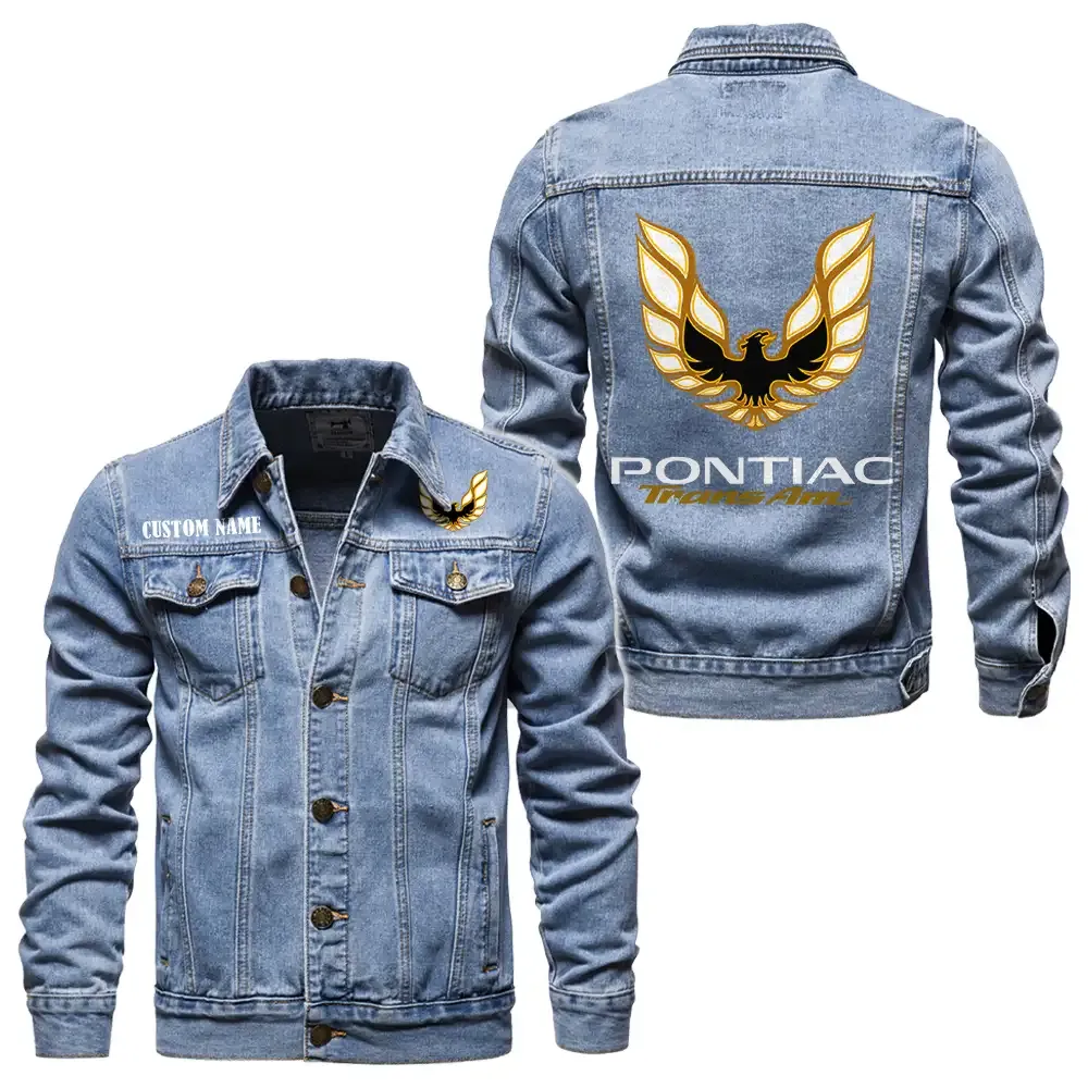 Retro Drive Denim Jacket, Road Life Denim Ready CAR190 - Light Blue