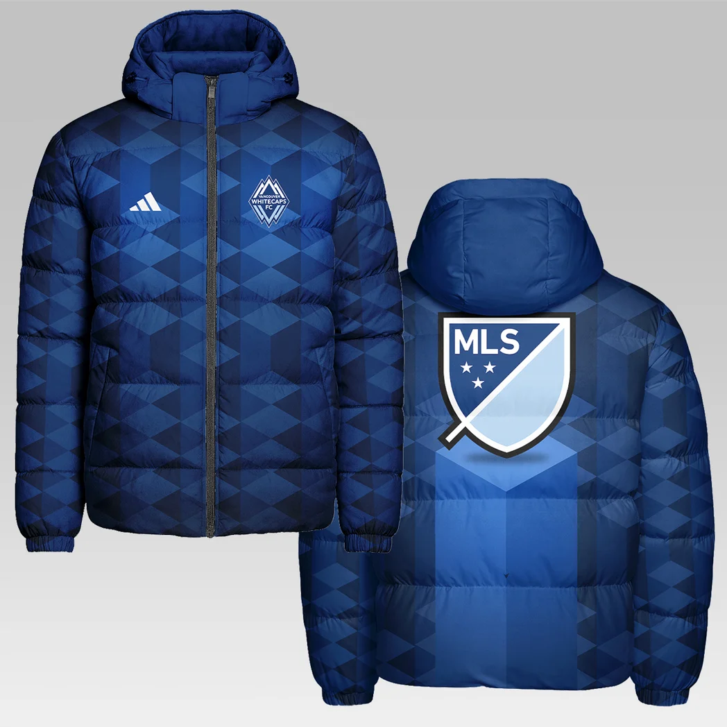 Rising Beat Hooded Cotton Jacket, Bold Game Day Jacket HVN1311VW