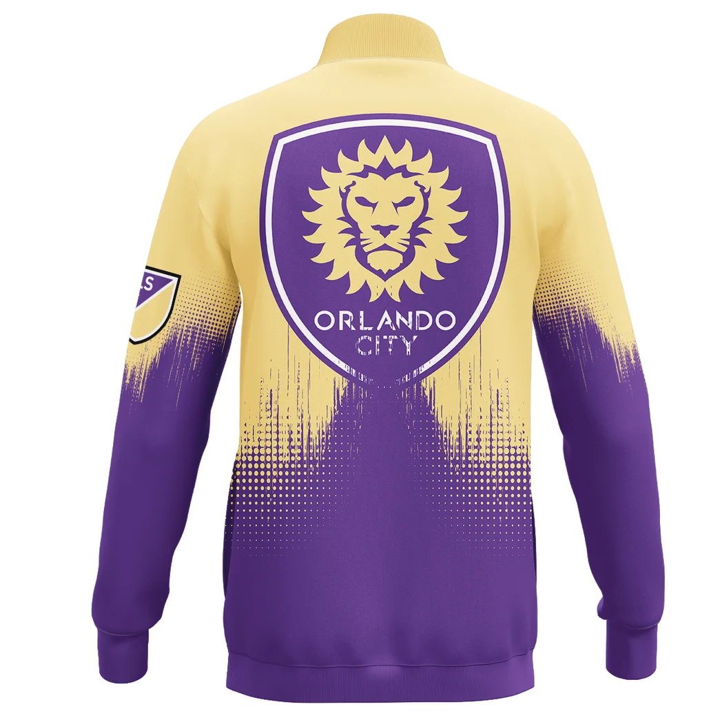 Rising Vibe Stand Collar Jacket, Durable Style Jacket for Supporters HVN1312OC - Image 3