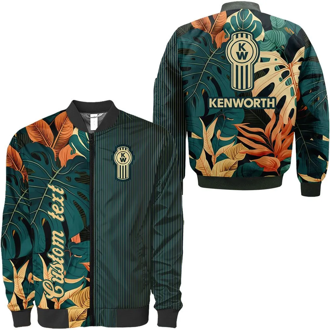 Road-Ready Truck Bomber Jacket, Sports Fan Bomber Jacket CAR434