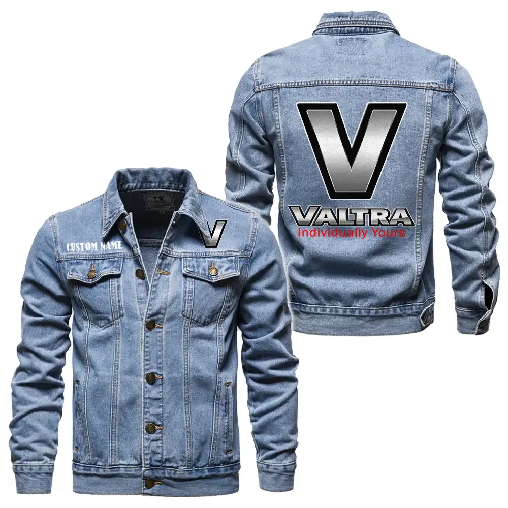 Robust Tillage Tractor Denim Jacket, Road-Ready Denim Jacket CAR190 - Light Blue