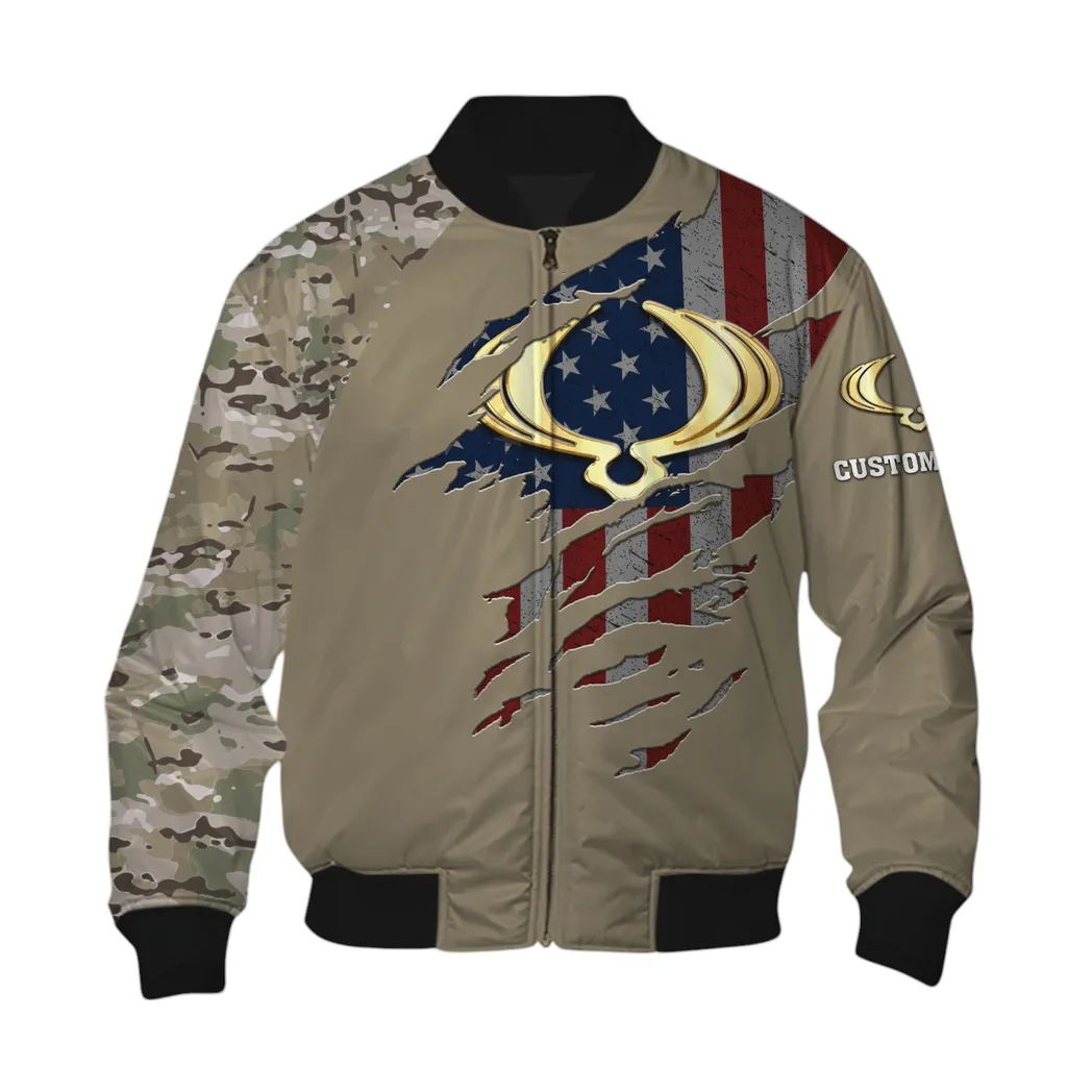 Rugged Crossover Bomber Jacket, Stylish Sports Bomber Jacket CAR460