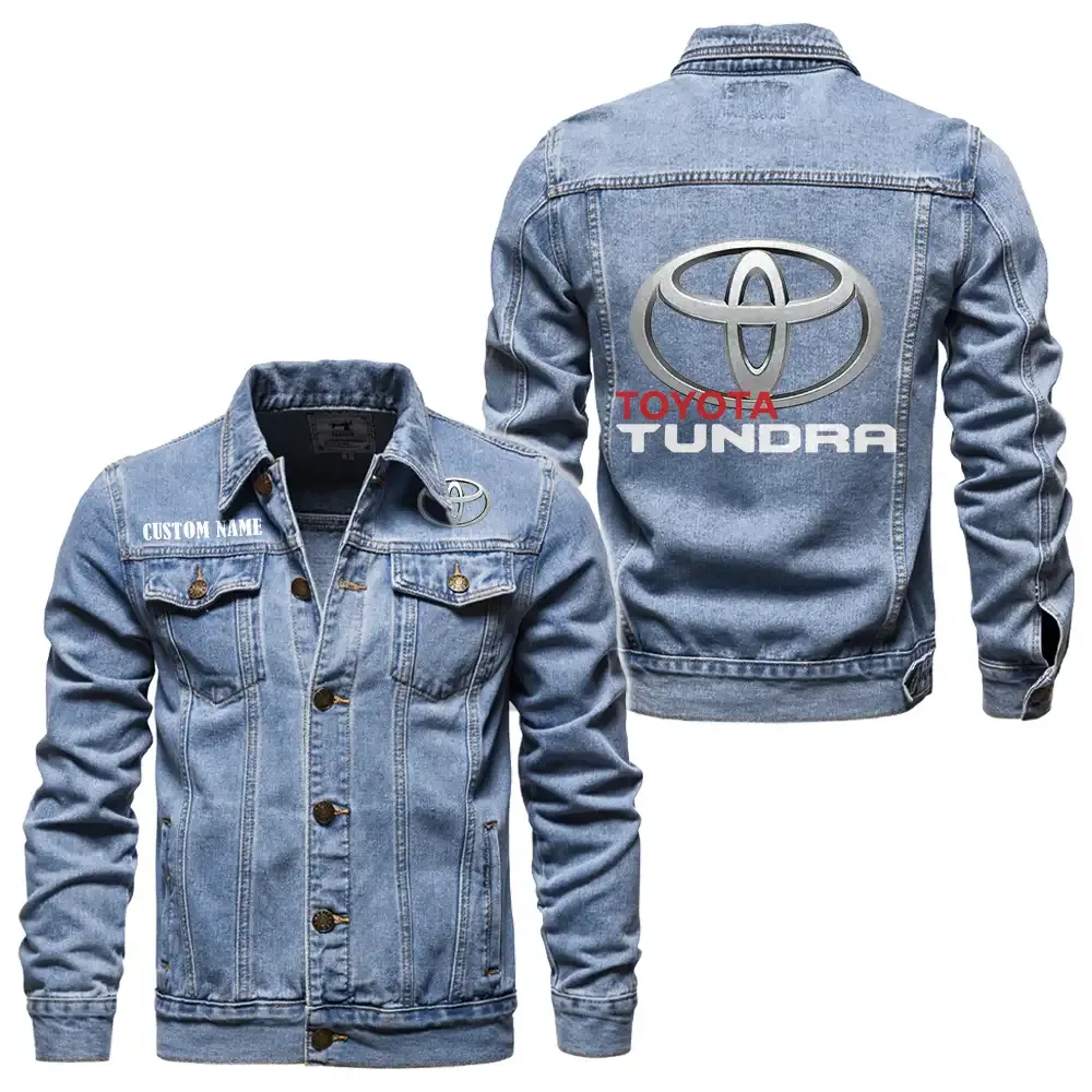 Rugged Motion Denim Jacket, Denim Jacket Built Tough CAR190 - Light Blue