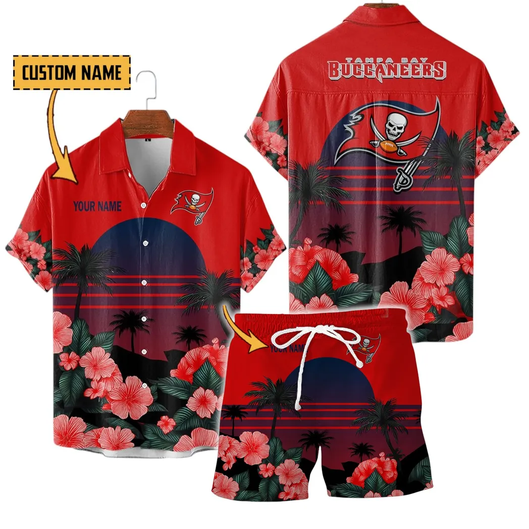 Scarlet Herd Hawaiian Shirt Set, Game Vibe Hawaiian Combo NFL630